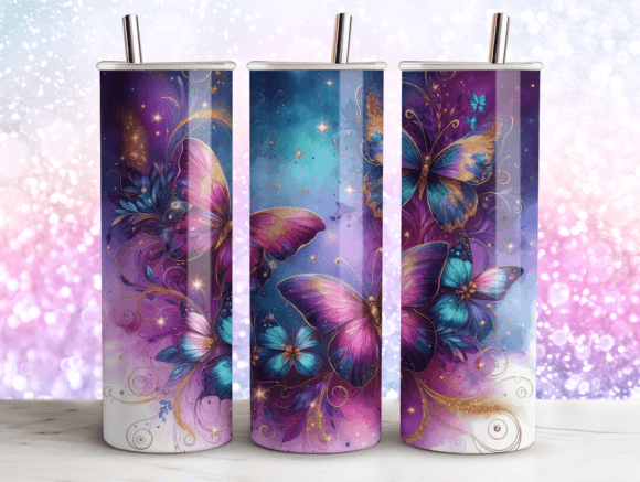 Agate Glitter Tumbler Wrap Sublimation Review