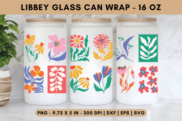 Colorful Floral Libbey Glass Wrap Review