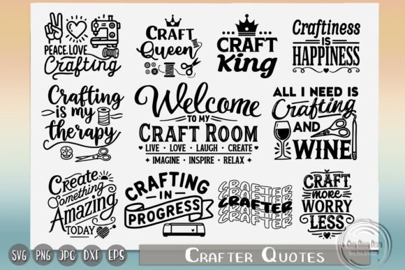 Craft Quotes Graphics for Handmade Creations