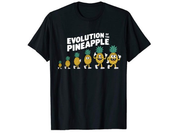 Evolution of the Pineapple T-Shirt Design