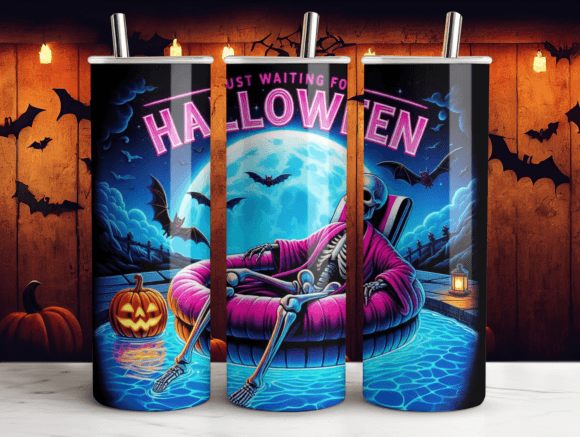 Halloween Tumbler Wrap Graphics for Crafters