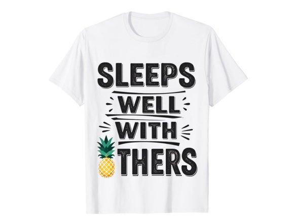 Sleeps Well with Thers T-Shirt Design for Blog Graphics
