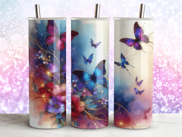 Whimsical Butterflies Agate Tumbler Review